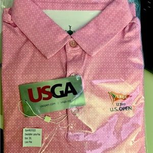 US Open 123rd LACC men’s XXL golf polo